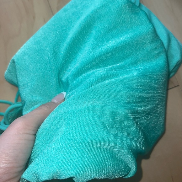 MINT slinky beach cover up / dress - Picture 3 of 5